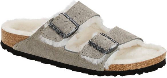 Birkenstock Arizona VL Shearling Pantoffels Normal, grijs