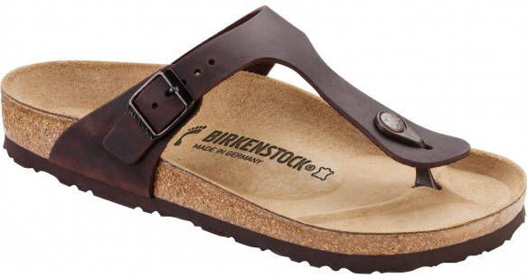 Birkenstock Gizeh FL Sandalen Normal, beige/bruin