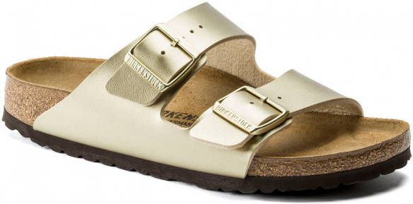 Birkenstock Women's Arizona BF 9 Sandalen Schmal, beige