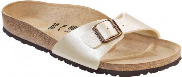 Birkenstock Women's Madrid BF 13 Sandalen Schmal, beige