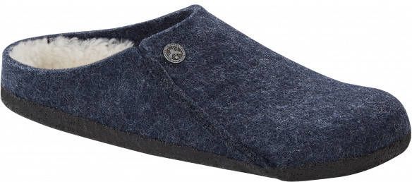 Birkenstock Zermatt Shearling FE Pantoffels Normal, blauw