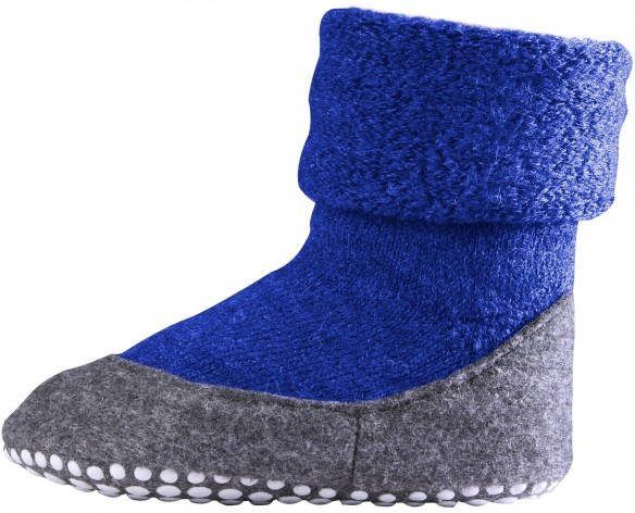 Falke Kid's Cosyshoes Pantoffels/28, blauw/grijs
