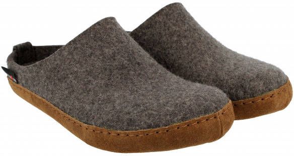 Haflinger Emil's Toffel Pantoffels bruin