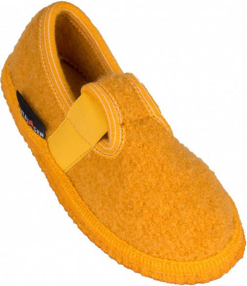 Haflinger Kid's Slipper Joschi Pantoffels oranje