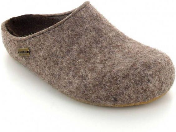 Haflinger Michl Pantoffels bruin