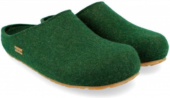 Haflinger Michl Pantoffels groen