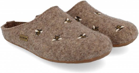 Haflinger Women's Api Pantoffels bruin