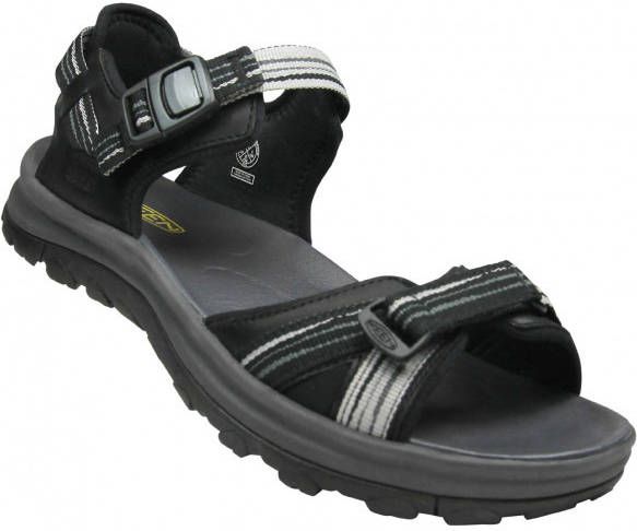 Keen Women's Terradora II Open Toe Sandal Leather Sandalen zwart/grijs