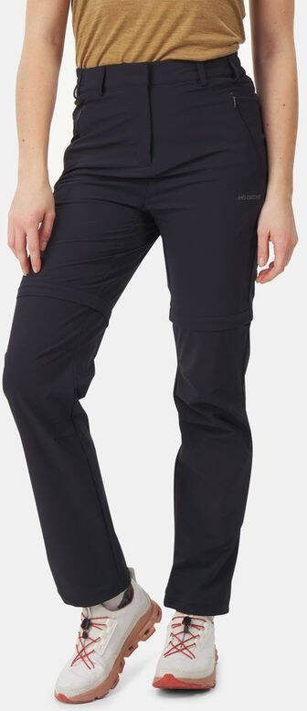 Ayacucho Forest Softshell Zip Off Afritsbroek Dames Zwart