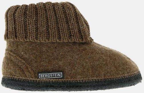 Bergstein Cozy pantoffel bruin kids