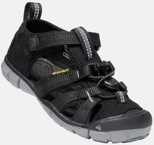 Keen Seacamp II CNX Kids Sandaal Junior Zwart/Donkergrijs