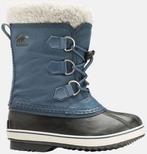Sorel Childrens Yoot Pac Nylon Snowboot Kind Blauw/Zwart
