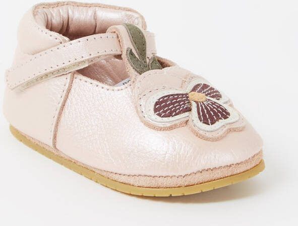 Donsje Amsterdam Heidi Violette babyschoentje van leer