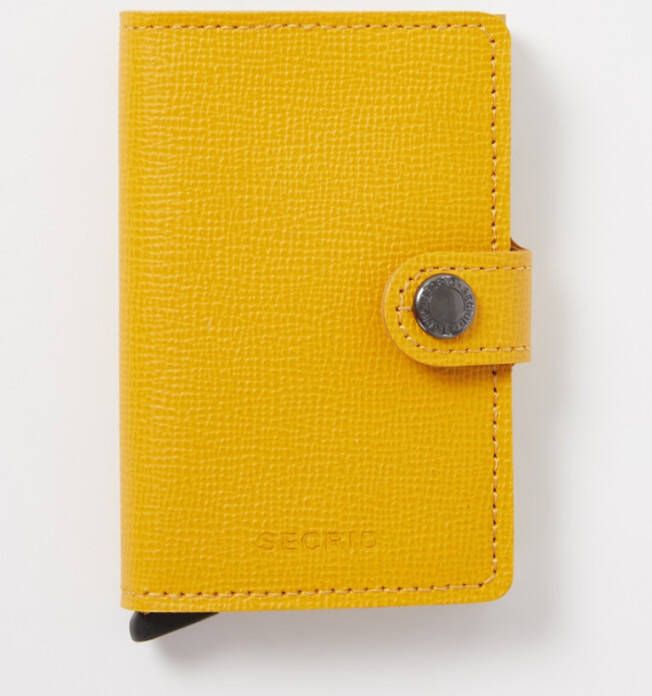 Secrid Miniwallet Portemonnee Crisple ochre Dames portemonnee