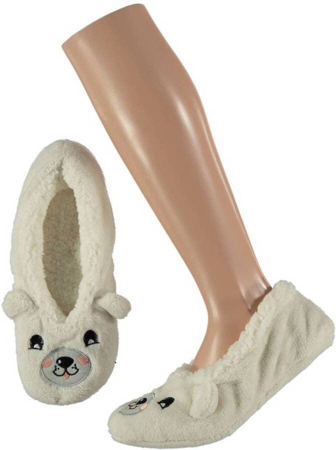 Apollo Meisjes Ballerina Pantoffels/sloffen Ijsbeer 28 30 Sloffen Kinderen