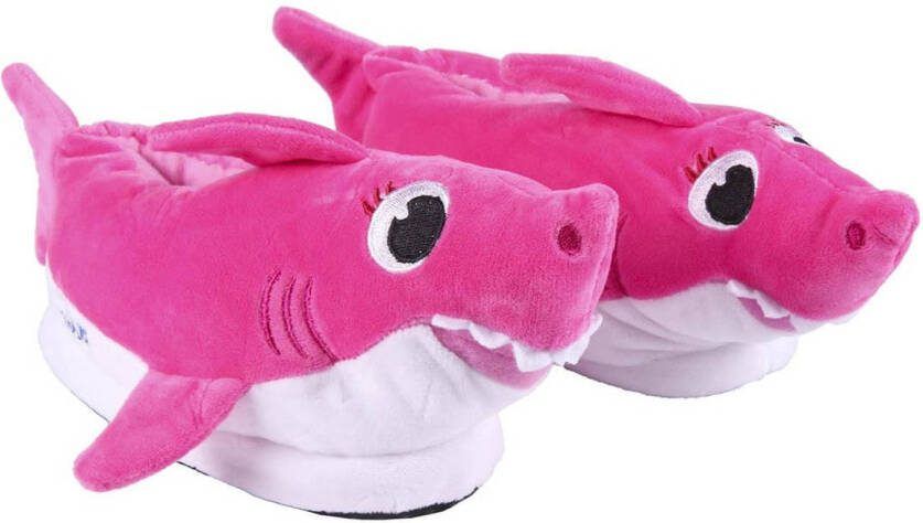 Baby Shark Kinder Pantoffels/sloffen Roze 29 30 Sloffen Kinderen