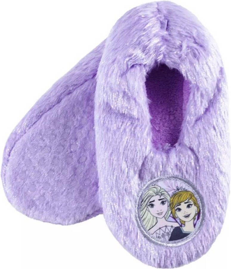 Disney Frozen Pantoffel Met Antislip Paars -/ 30