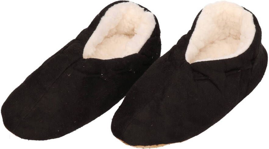 Merkloos Dames Spaanse Sloffen/pantoffels Zwart 35 38 Pantoffels