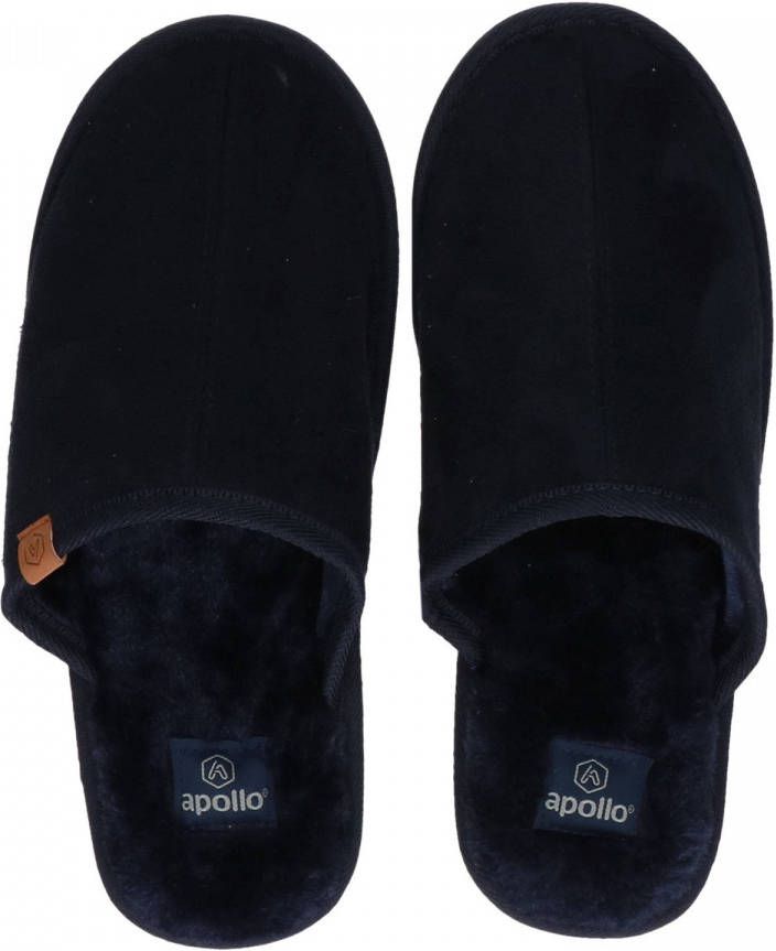 Merkloos Heren Instap Sloffen/pantoffels Navy Blauw 44 Pantoffels
