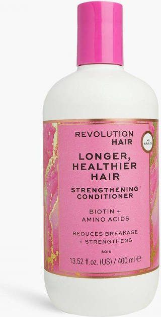 boohoo Revolution Haircare Longer Healthier Hair Conditioner, White
