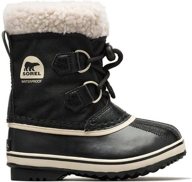 Sorel Yoot PAC Nylon Youth Laars Junior Zwart