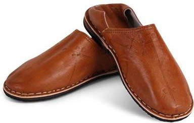 Safaary Marokkaanse Babouches Heren Natural 44