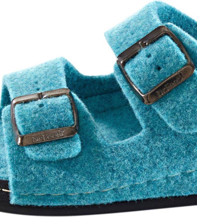 huisschoenen in turquoise van Dr. Feet