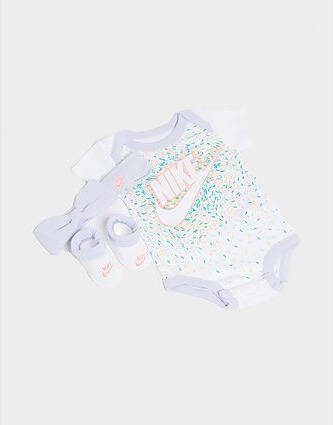 Nike 3 Piece Glitter Set Baby's White Kind