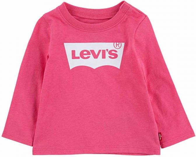 Levis Girls' Batwing Long Sleeve T Shirt Infant Kind