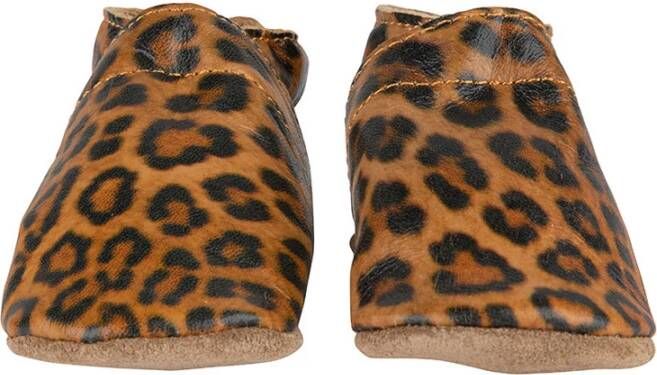 Baby Dutch unisex sloffen 4BD4 luipaard bruin