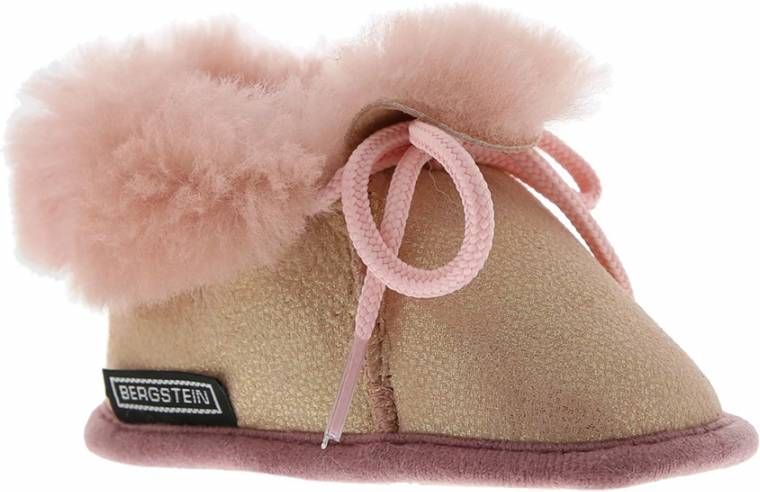 Bergstein meisjes babyslofjes Bambi roze