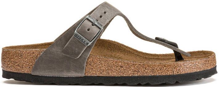 Birkenstock Gizeh iron oiled leather regular
