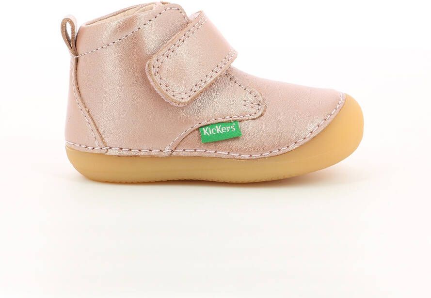 Kickers Slofjes in leer Sabio