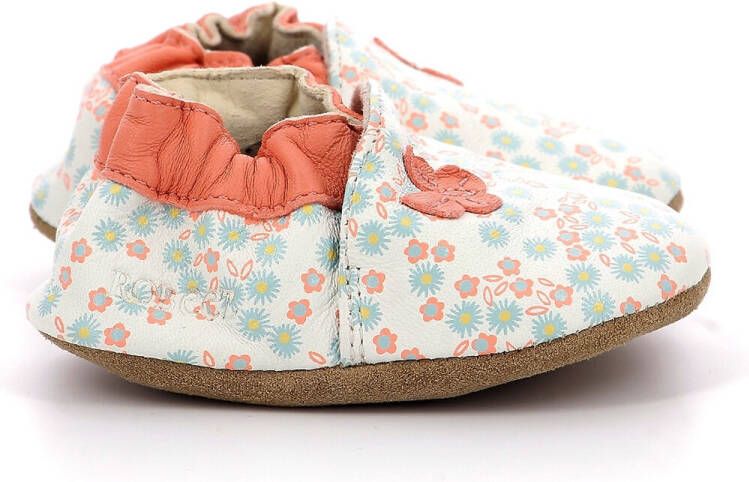ROBEEZ Leren slofjes Daisy Summer