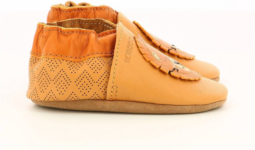 ROBEEZ Leren slofjes met plantaardige looiing Grooar