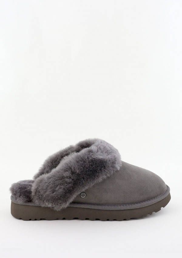 UGG sloffen Classic Slipper II 1130876 charcoal
