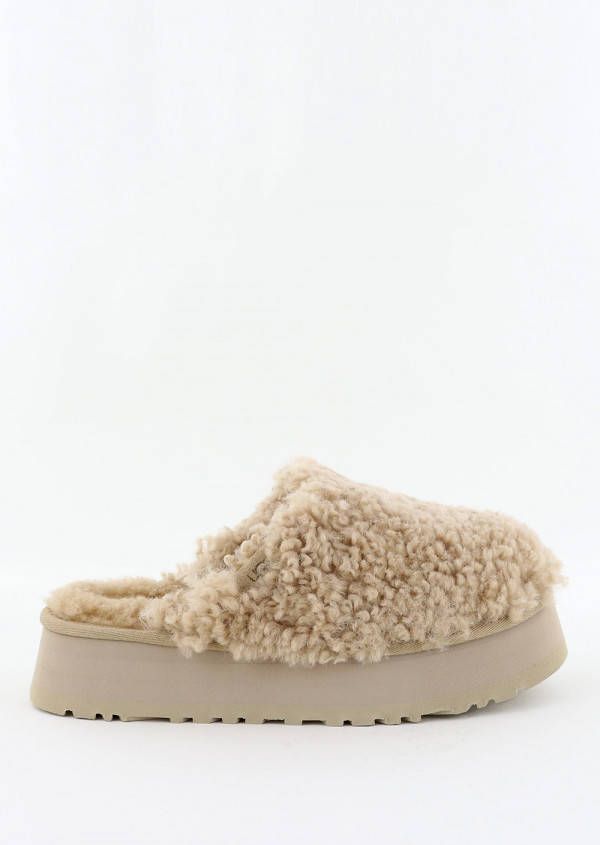 UGG sloffen Maxi Curly Platform 1133171 beige