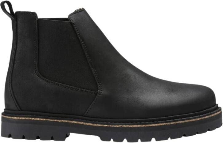 Birkenstock Stalon nubuck laarzen , Zwart, Heren