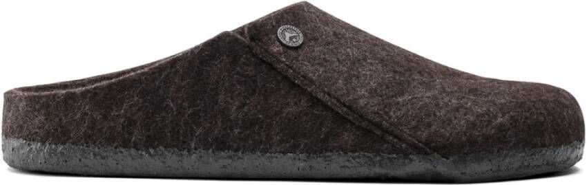 Birkenstock Zermatt anthracite regular vilt shearling cozy home