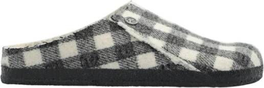 Birkenstock Zermatt glijbanen , Grijs, Dames