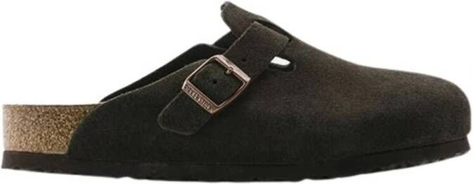 Birkenstock Clogs Boston VL SFB Narrow Bruin