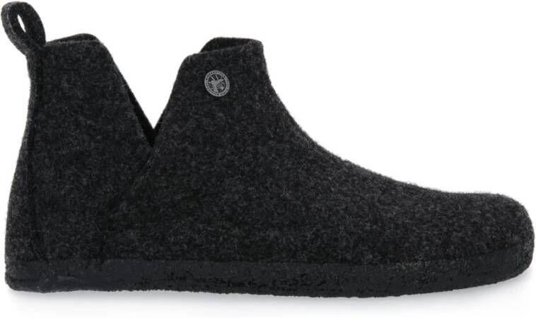 Birkenstock Pantoffels Andermatt Standard WZ Narrow Grijs