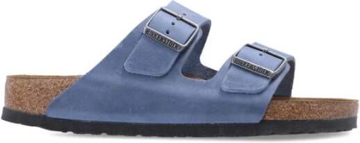 Birkenstock Arizona glijbanen , Blauw, Heren