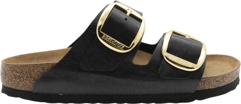 Birkenstock Arizona Big Buckle , Zwart, Dames