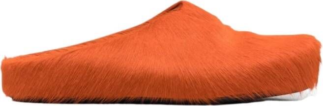Marni Sabot Sbmr000600 P4122 00R35 40 flip flops , Oranje, Heren