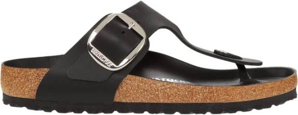 Birkenstock Gizeh Big Bucklem66Cl3987Nefa , Zwart, Dames