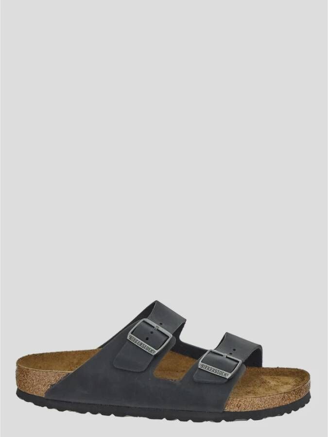 Birkenstock Sliders , Zwart, Heren