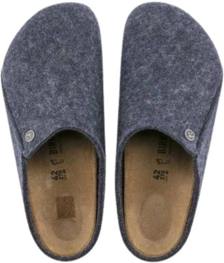 Birkenstock Pantoffels Zermatt Standard WZ Narrow Blauw