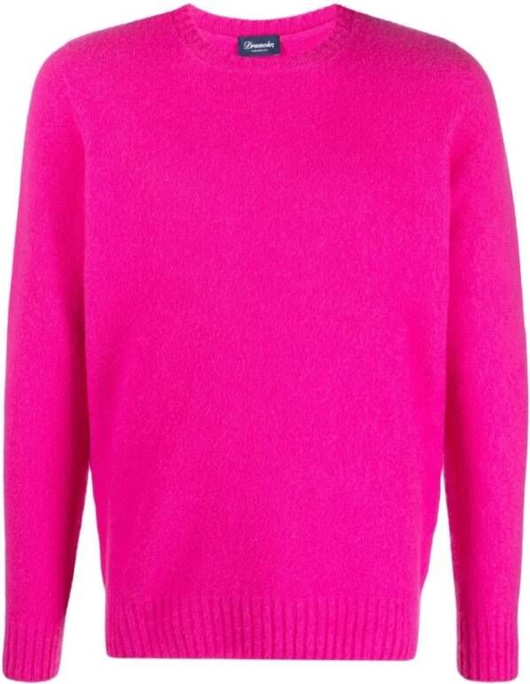 Drumohr Sweaters Fuchsia , Roze, Heren