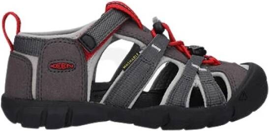 Keen Seacamp II CNX Kids Sandaal Junior Donkergrijs/Rood